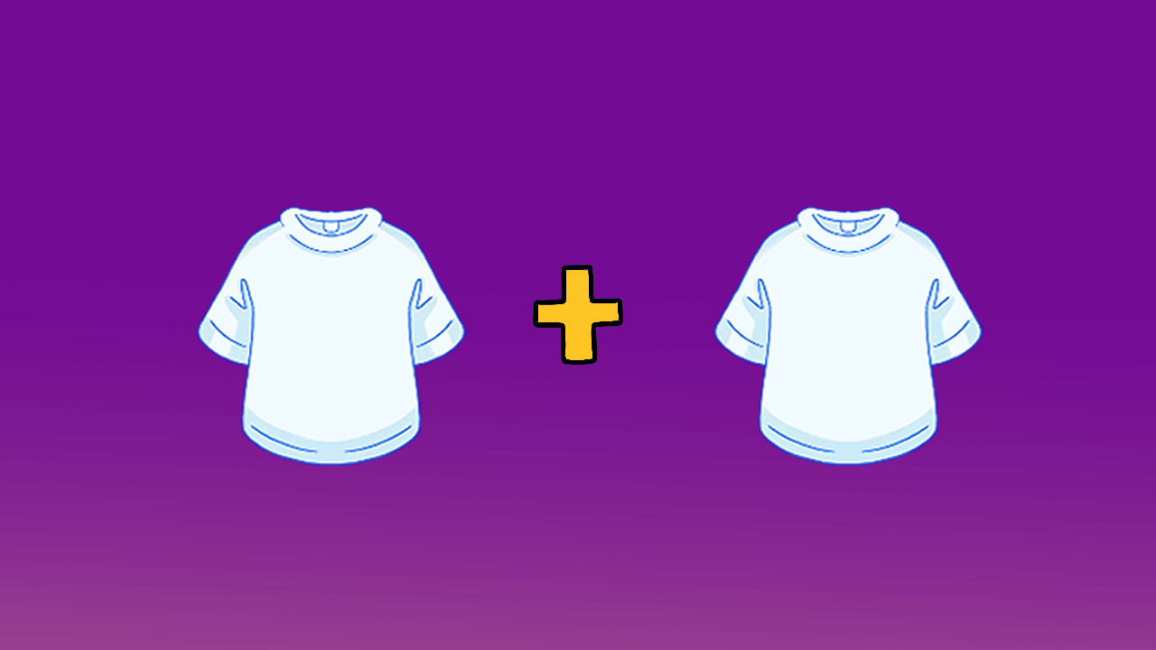 2 camisetas